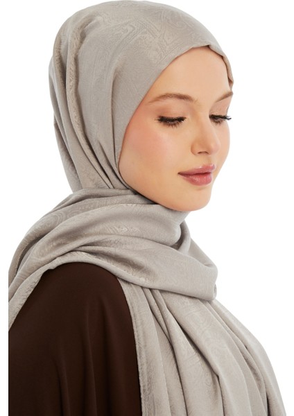 Monogram Etnik Desen Şal - Bej indirimleri