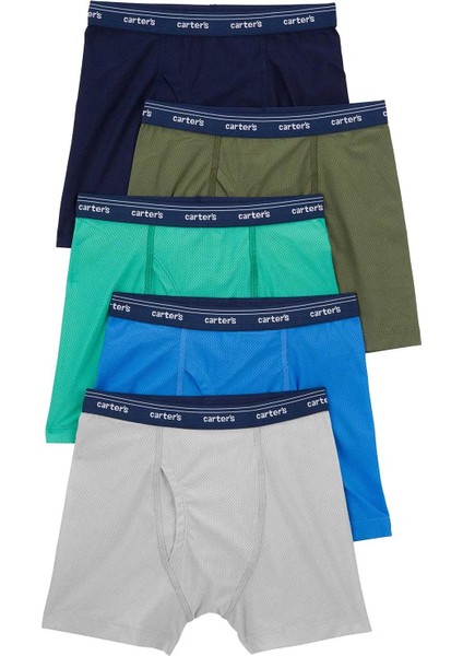 Carter's Erkek Çocuk Boxer Set 5'li Paket