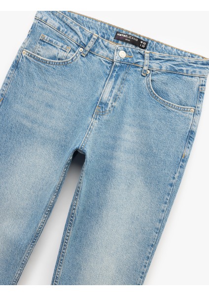 Pamuklu Slim Fit Jean Pantolon - Brad Jean