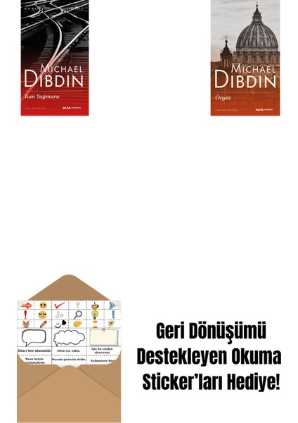 Kan Yağmuru + Örgüt + Okuma Sticker'ları