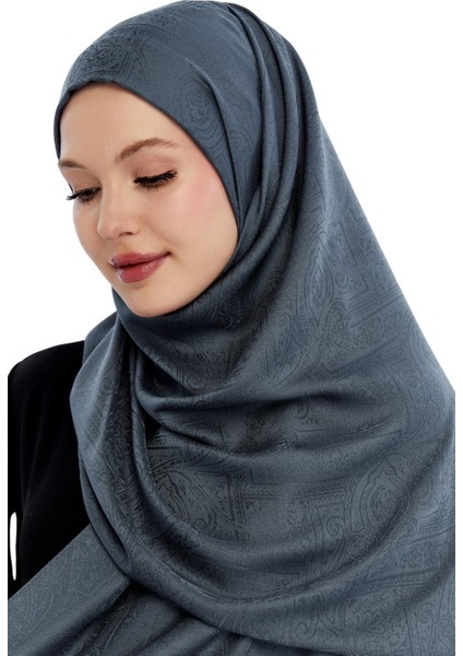 Monogram Etnik Desen Şal - Antrasit fiyatları