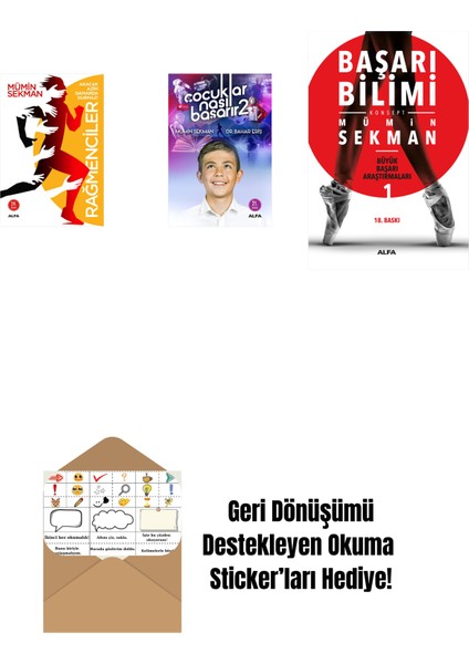 Rağmenciler - Akacak Azim Damarda Durmaz! + Çocuklar Nasıl Başarır 2 + Başarı Bilimi + Okuma Sticker'ları