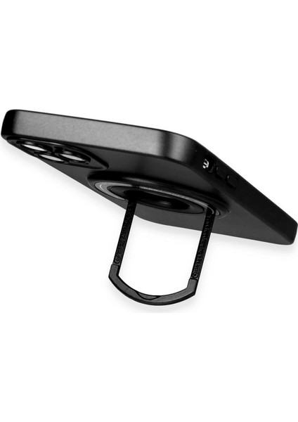 Newface iPhone 12 Pro Max Kılıf Lukka Magneticsafe Kapak - Siyah