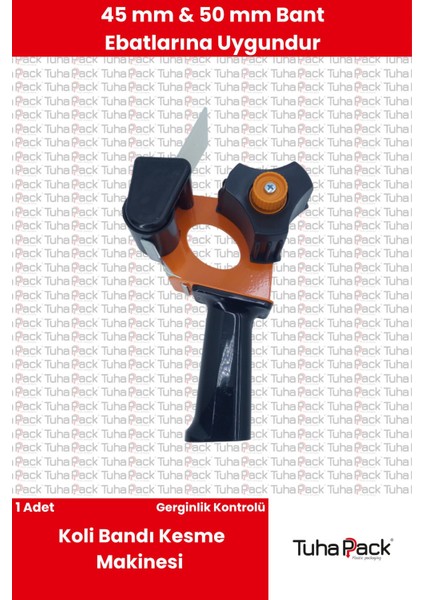 Koli Bandı Kesme Makinesi - Tuhapack Ambalaj Güvencesiyle Pratik ve Hızlı Bant Kesici