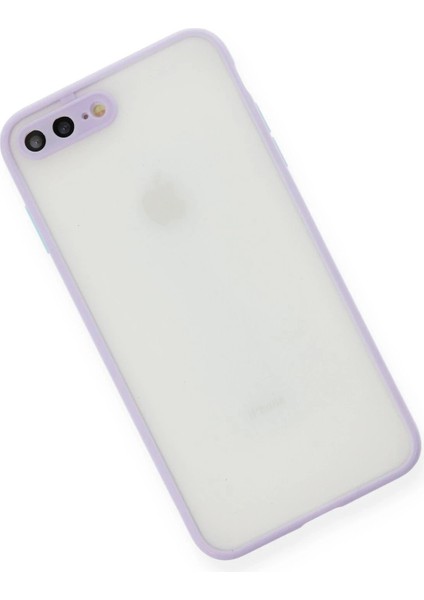 Newface iPhone 7 Plus Kılıf Montreal Silikon Kapak - Mor