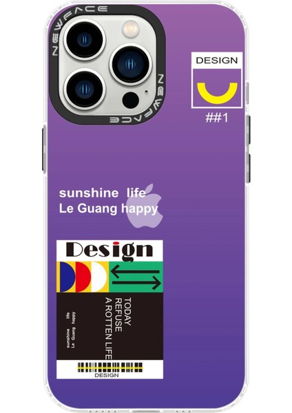 Newface iPhone 13 Pro Max Kılıf Estoril Desenli Kapak - Estoril - 4
