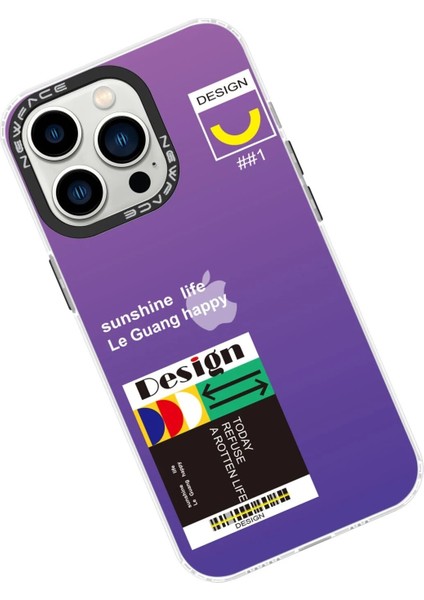 Newface iPhone 13 Pro Max Kılıf Estoril Desenli Kapak - Estoril - 4