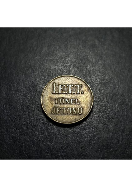 3996368609E30794A3 I.e.t.t. Tünel Jetonu Temiz/çt Eski Jeton