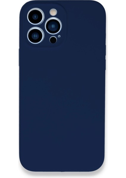Newface iPhone 13 Pro Kılıf Lansman Legant Silikon - Lacivert