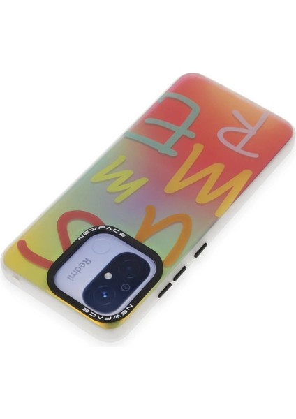 Newface Xiaomi Redmi 12C Kılıf Estoril Desenli Kapak - Estoril - 3