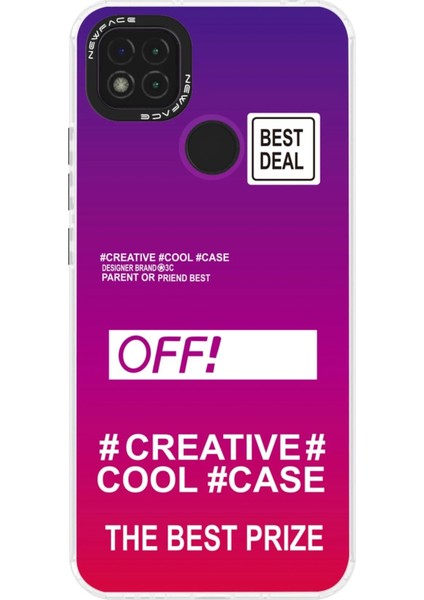 Newface Xiaomi Redmi 9c Kılıf Estoril Desenli Kapak - Estoril - 9