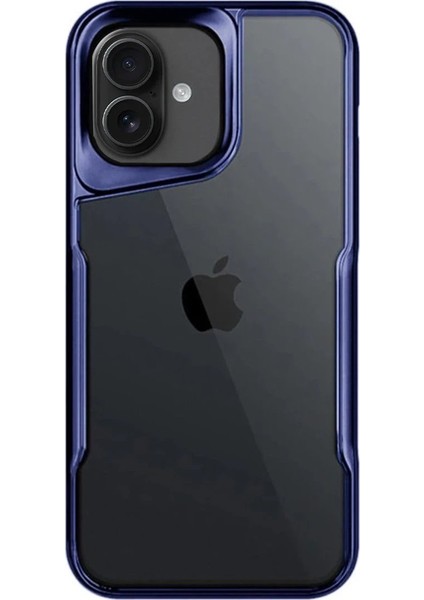 Newface iPhone 16 Kılıf Boyi Silikon Kapak - Lacivert