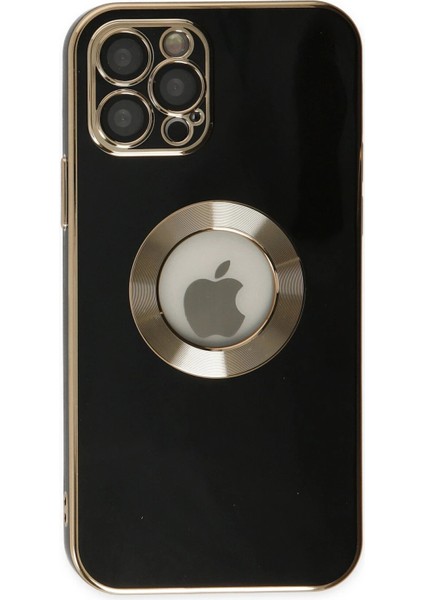 Newface iPhone 12 Pro Max Kılıf Store Silikon - Siyah
