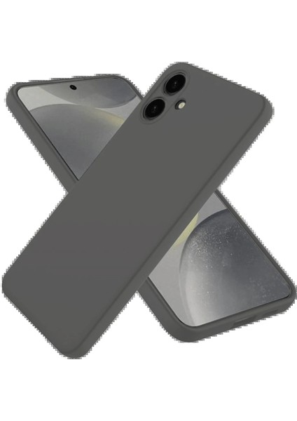Newface Samsung Galaxy A06 Kılıf First Silikon - Gri