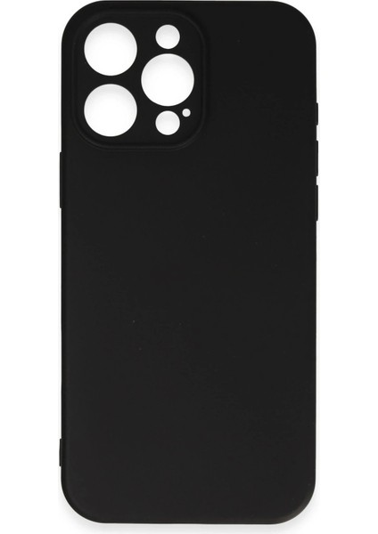 Newface iPhone 16 Pro Kılıf First Silikon - Siyah