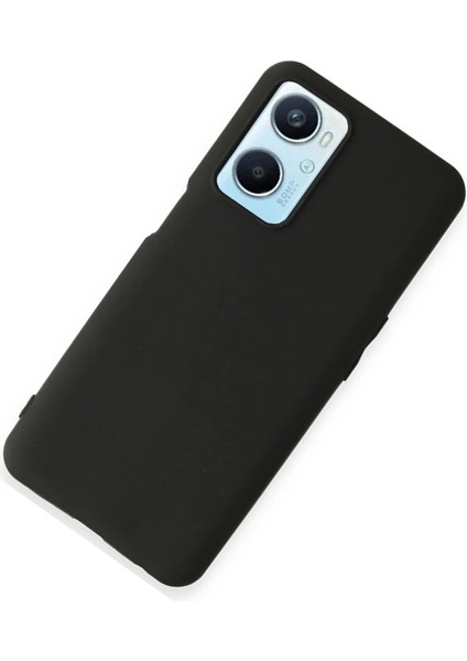 Newface Oppo A96 Kılıf First Silikon - Siyah modelleri