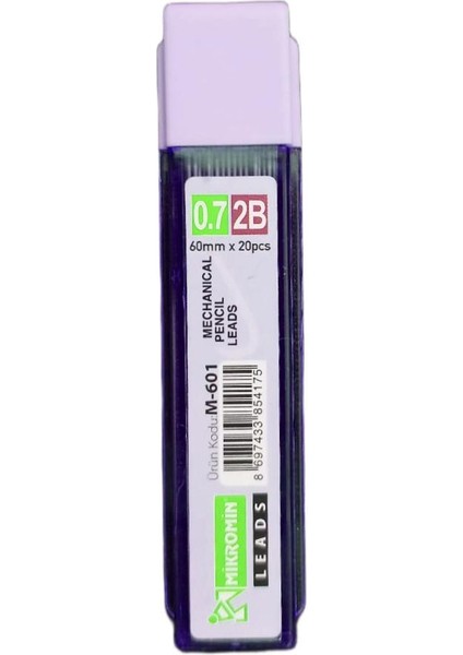 M-601 2b 60 mm 0.7 Kalem Ucu 24 Tüp Pastel Renkler fırsatları
