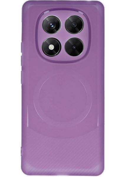 Newface Xiaomi Redmi Note 14 Pro 4g Kılıf Maya Karbon Kapak - Mürdüm fiyatları