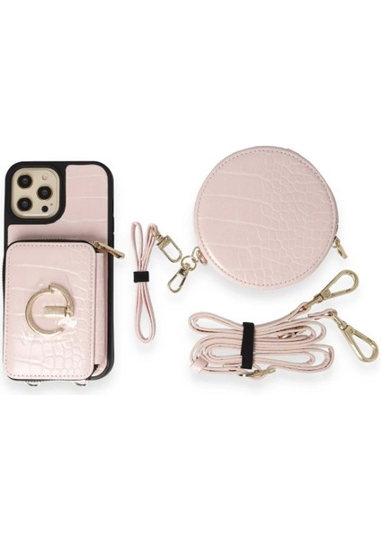 Joko iPhone 14 Pro Max Kılıf Ermes Kapak - Pembe