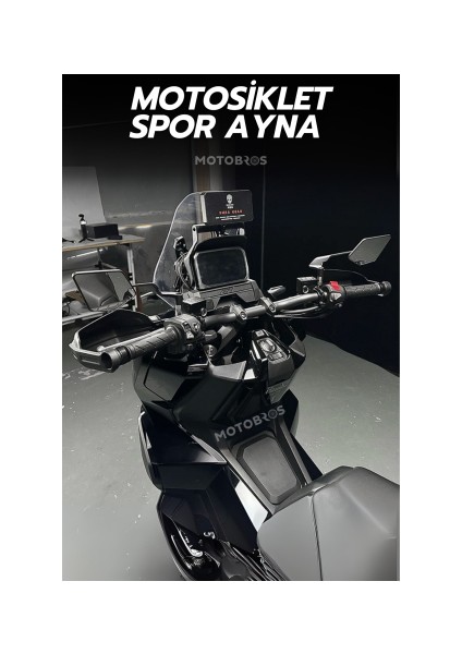 Ae-60 Motosiklet Ayna Motor Ayna Scooter Ayna Naked Ayna Motosiklet Spor Yan Ayna Geniş Görüş Açılı