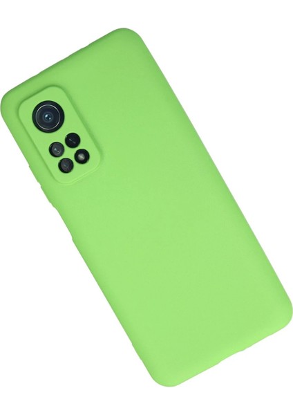 Newface Xiaomi Mi 10T Kılıf First Silikon - Yeşil