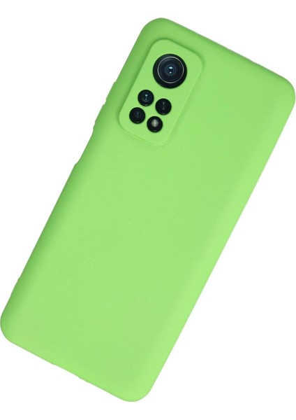Newface Xiaomi Mi 10T Kılıf First Silikon - Yeşil