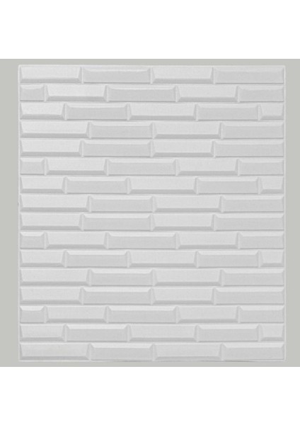 Kendinden Yapışkanlı Beyaz Opak Duvar Paneli Kağıdı 70X38 cm NW55