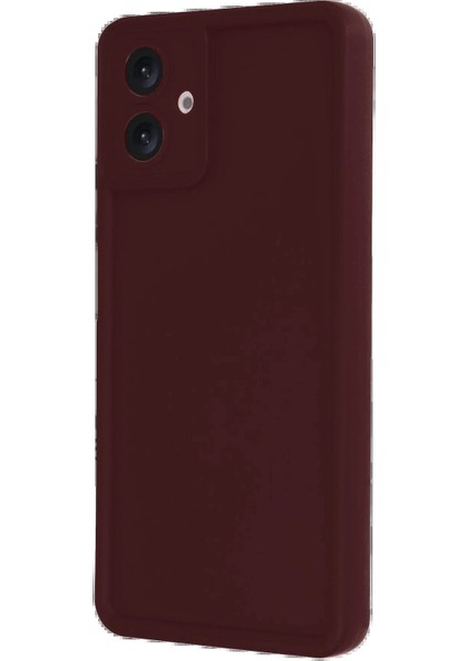 Newface Samsung Galaxy A06 Kılıf Viera Silikon - Bordo