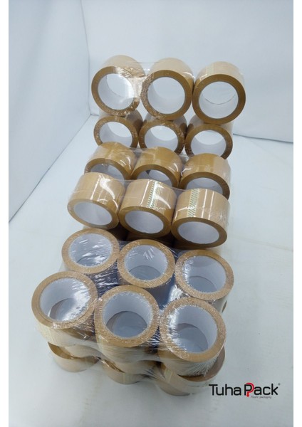 Koli Bandı 70MM x 100M Hotmelt Kahverengi (48 Adet) - Güçlü Yapışkanlı Koli Bandı fiyatları