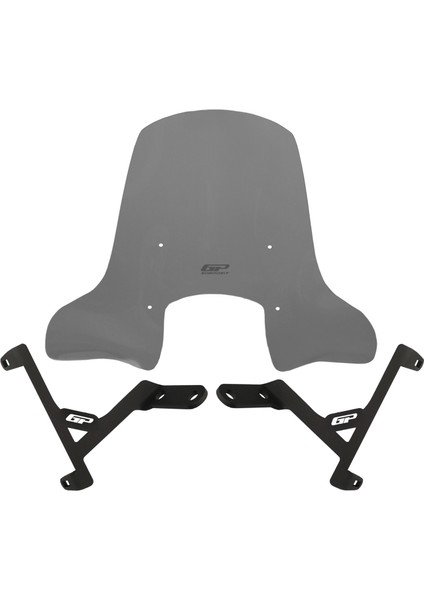 Suzuki Address 2023-2024 Uyumlu Ön Tur Camı Füme 54 cm