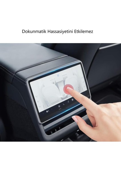 Tesla Y Arka Ekran 8 Inç Mat Ekran Koruyucu Yansımayı Önler fırsatları