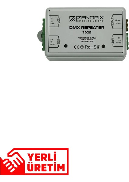 Solutions Dmx 1-2 Sinyal Yükseltici (Tekrarlayıcı)