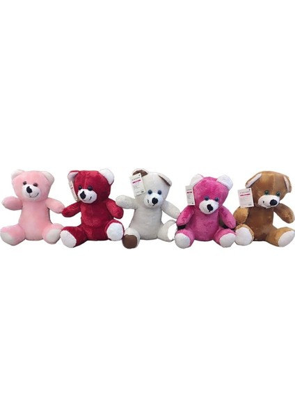 Peluş Ayıcık 25 cm -1 Adet Stokta Olan Gönderilir