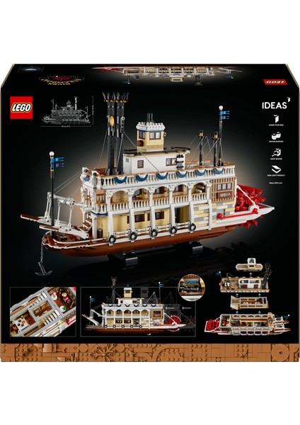 Ideas 21356 Buharlı Nehir Gemisi fırsatları