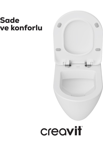 Terra Duroplast Yavaş Kapanan Klozet Kapaklı Beyaz Set fiyatları