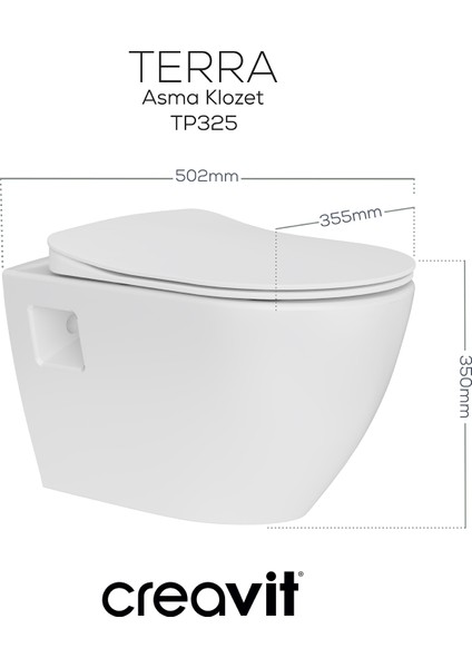 Terra Duroplast Yavaş Kapanan Klozet Kapaklı Beyaz Set modelleri