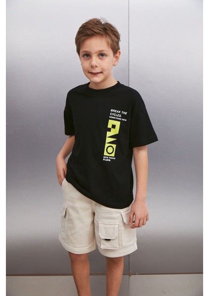 JARETH Erkek Siyah T-Shirt fırsatları