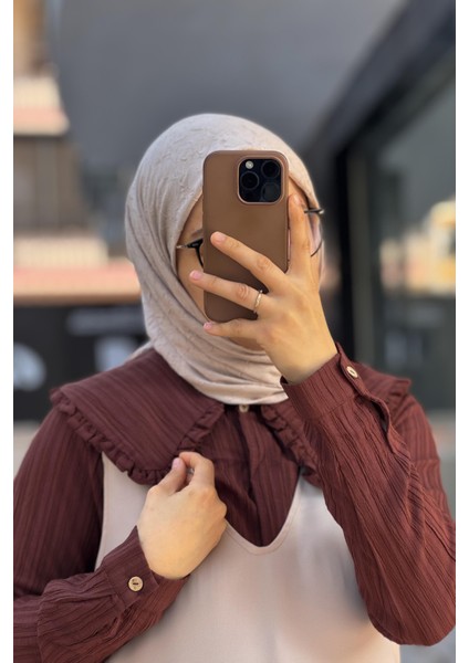 Yakalı Gömlek-Kahve