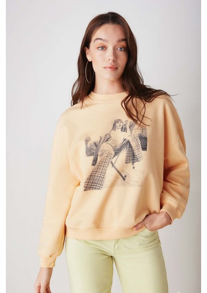Sketch Oversize Somon Sweatshirt fiyatları
