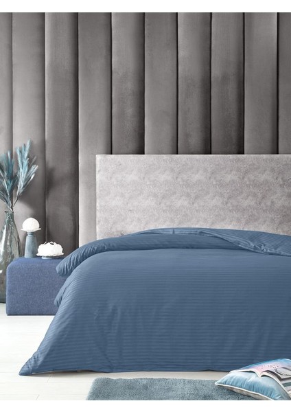 Nevresim Tekli Pamuk Saten Stripe 200X220 indirimleri