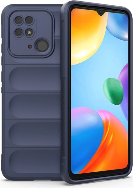 Newface Xiaomi Redmi 10C Kılıf Optimum Silikon - Lacivert