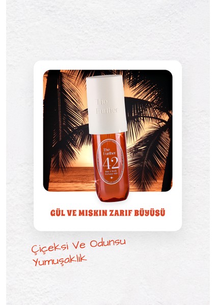 Kadın Vücut ve Saç Spreyi Mist 42 - Gül Yasemin Portakal Çiçeği