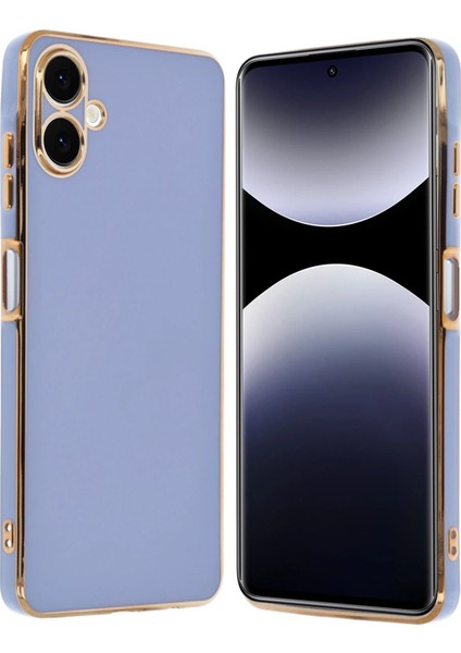 Newface Samsung Galaxy A06 Kılıf Volet Silikon - Mavi
