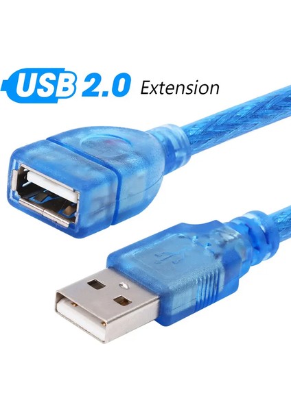 1.8 Metre 1.8mt USB 2.0 Uzatma Kablosu USB Dişi Erkek Uzatıcı Yüksek Hızlı Veri Transferi USB Kablosu Bilgisayar Için Uzatıcı Kablo