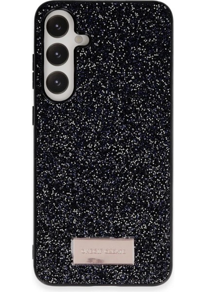Onegif Samsung Galaxy A25 5g Bright Simli Kapak - Siyah