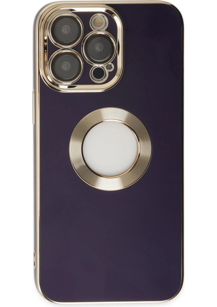 Newface iPhone 13 Pro Max Kılıf Store Silikon - Derin Mor