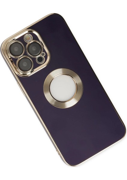 Newface iPhone 13 Pro Max Kılıf Store Silikon - Derin Mor
