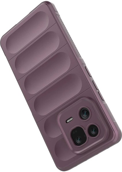 Newface Xiaomi Mi 13 Kılıf Optimum Silikon - Mor modelleri