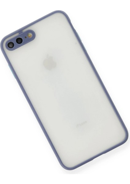 Newface iPhone 7 Plus Kılıf Montreal Silikon Kapak - Gri