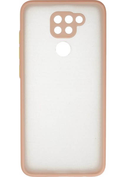 Newface Xiaomi Redmi Note 9 Kılıf Montreal Silikon Kapak - Pembe